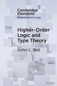 Higher-Order Logic and Type Theory (Elements in Philosophy and Logic)
