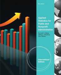 Applied Statistics for Public and Nonprofit Administration -- Paperback （Internatio）