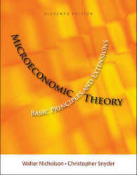 Microeconomic Theory : Basic Principles and Extensions （11 HAR/PSC）