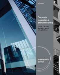 Corporate Innovation & Entrepreneurship, International Edition （3RD）