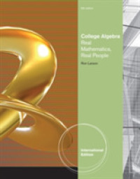 College Algebra : Real Mathematics, Real People, International Edition -- Paperback （Internatio）