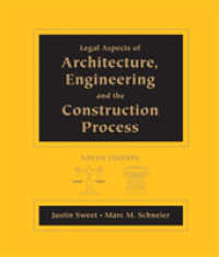 Legal Aspects of Architecture, Engineering and the Construction Process -- Hardback （Internatio）