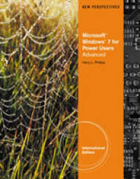New Perspectives on Microsoft (R) Windows 7 for Power Users Advanced, International Edition -- Paperback / softback （Internatio）