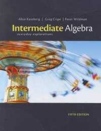 Intermediate Algebra : Everyday Explorations （5TH）