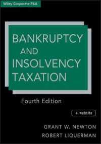 破産と支払不能の税務（第４版）<br>Bankruptcy and Insolvency Taxation (Wiley Corporate F&a) （4 HAR/PSC）