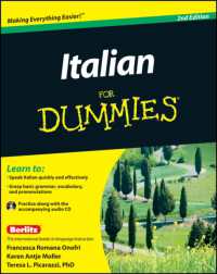 Italian for Dummies (For Dummies (Language & Literature)) （2 PAP/COM）