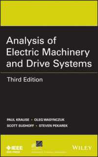 Analysis of Electric Machinery and Drive Systems (Ieee Press Series on Power Engineering) （3TH）