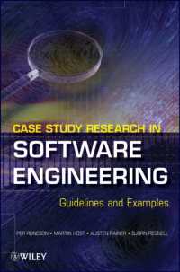 ソフトウェア工学における事例研究<br>Case Study Research in Software Engineering : Guidelines and Examples