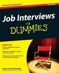 Job Interviews for Dummies (For Dummies (Career/education)) （4TH）
