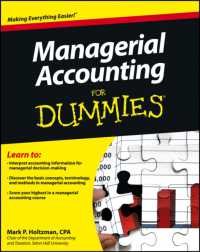 Managerial Accounting for Dummies (For Dummies (Business & Personal Finance))