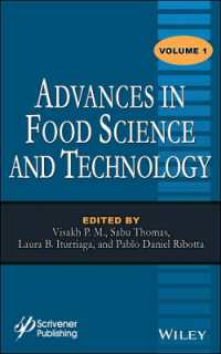 Advances in Food Science and Technology 〈1〉
