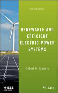 再生可能で効率的な発電システム（第２版）<br>Renewable and Efficient Electric Power Systems （2ND）