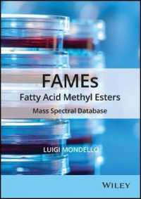 Fames Fatty Acid Methyl Esters : Mass Spectral Database （CDR）