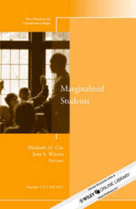 New Directions for Community Colleges : Martinalized Students (New Directions for Community Colleges)