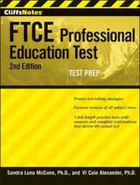 Cliffsnotes Ftce Professional Education Test （2ND）
