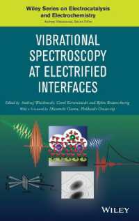 帯電界面における振動分光法<br>Vibrational Spectroscopy at Electrified Interfaces (Wiley Series on Electrocatalysis and Electrochemistry)