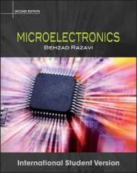 マイクロエレクトロニクス（テキスト・第２版）<br>Microelectronics 2nd Edition International Student Version （2ND）