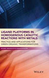 均一系金属触媒反応における配位子プラットフォーム：グリーンな有機分子変換のための実践と応用<br>Ligand Platforms in Homogenous Catalytic Reactions with Metals : Practice and Applications for Green Organic Transformations