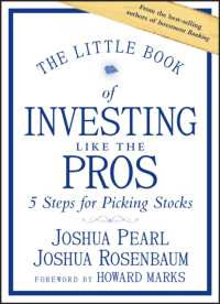 The Little Book of Investing Like the Pros : Five Steps for Picking Stocks (Little Books. Big Profits)