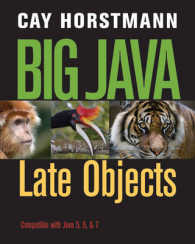 Big Java + Wileyplus : Late Objects （PCK PAP/PS）