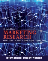 Ｄ．Ａ．アーカー（共）著／マーケティング・リサーチ（第１１版・テキスト）<br>Marketing Research (ISV) （11TH）