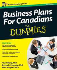 Business Plans for Canadians for Dummies （2ND）