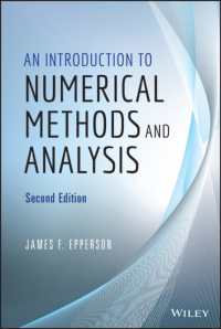 数値法・解析入門（第２版）<br>Introduction to Numerical Methods and Analysis -- Hardback （2 Rev ed）