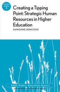 Creating a Tipping Point : Strategic Human Resources in Higher Education (Ashe Eric Higher Education Report Series)