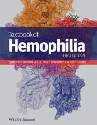 血友病テキスト（第３版）<br>Textbook of Hemophilia （3TH）