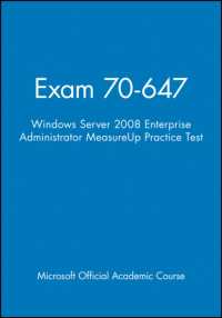 Exam 70-647 Windows Server 2008 Enterprise Administrator Measureup Practice Test -- Paperback (English Language Edition) （1）