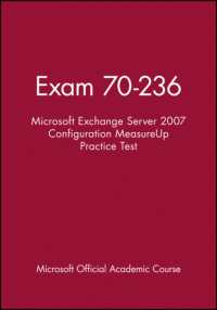 Exam 70-236 Microsoft Exchange Server 2007 Configuration Measureup Practice Test -- Paperback (English Language Edition) （1）