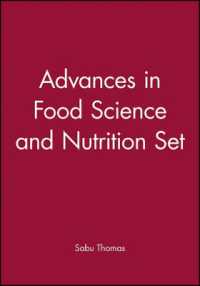食品科学・栄養科学の最新成果（全２巻）<br>Advances in Food Science and Nutrition (2-Volume Set)