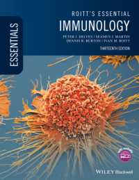 ロアット基礎免疫学（第１３版）<br>Roitt's Essential Immunology (Roitts Essential Immunology) （13 PAP/PSC）
