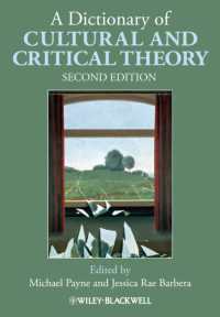文化理論・批評理論辞典（第２版）<br>A Dictionary of Cultural and Critical Theory （2ND）
