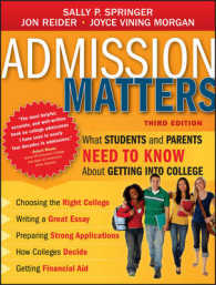 Admission Matters : What Students and Parents Need to Know about Getting into College （3TH）