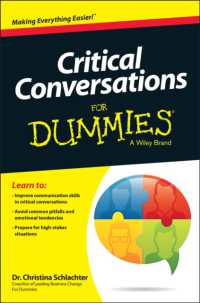 Critical Conversations for Dummies (For Dummies (Business & Personal Finance))