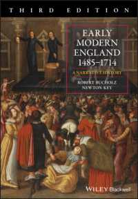 近代初期イングランド史（第３版）<br>Early Modern England 1485-1714 : A Narrative History （3RD）