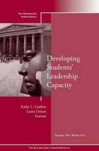Developing Students' Leadership Capacity (New Directions in Student Services)