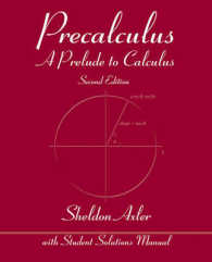 Precalculus + Wileyplus : A Prelude to Calculus （2 PCK PAP/）