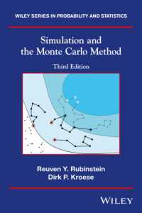 シミュレーションとモンテカルロ法（第３版）<br>Simulation and the Monte Carlo Method (Wiley Series in Probability and Statistics) （3TH）