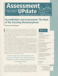Assessment Update, Number 6, November-December, 2012 (J-b Au Single Issue, Assessment Update) 〈24〉