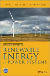 電力システムにおける再生可能エネルギー（第２版）<br>Renewable Energy in Power Systems （2ND）