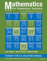 Mathematics for Elementary Teachers, Student Hints and Solutions Manual : A Contemporary Approach -- Paperback / softback （10 ed）