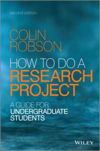 How to do a Research Project : A Guide for Undergraduate Students -- Paperback （2 Rev ed）