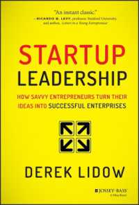 起業家のリーダーシップ<br>Startup Leadership : How Savvy Entrepreneurs Turn Their Ideas into Successful Enterprises