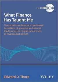 What Finance Has Taught Me : The Sometimes Disastrous Overlooked Limitations of Quantitative Financial Models and the Related Randomness of Much Exper