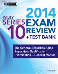 Wiley Series 10 Exam Review 2014 + Test Bank Passcode : The General Securities Sales Supervisor Qualification Examination-General Module (Wiley Finra) （PAP/PSC）