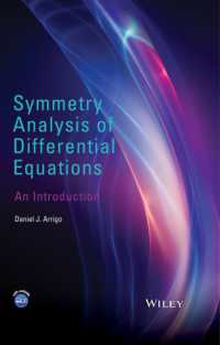 微分方程式の対称性解析入門<br>Symmetry Analysis of Differential Equations : An Introduction