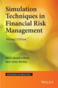 Simulation Techniques in Financial Risk Management (Wiley Series in Statistics in Practice) （2ND）