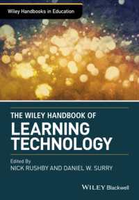 ワイリー版　学習技術ハンドブック<br>The Wiley Handbook of Learning Technology (Wiley Handbooks in Education)